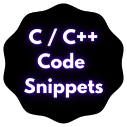 C/C++ Snippets